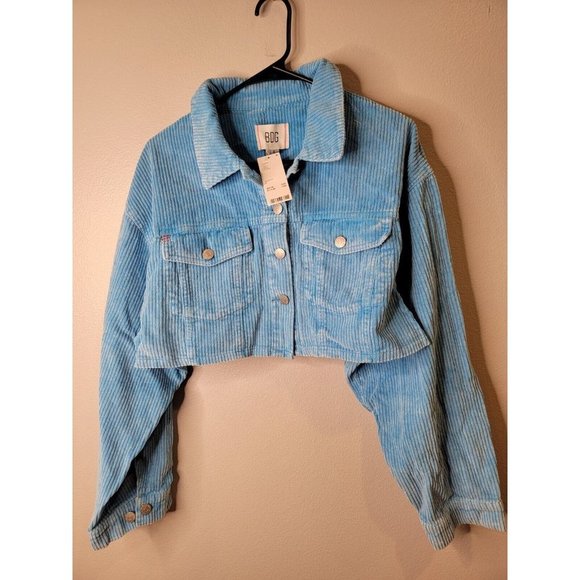 Urban Outfitters BDG Medium Women's Corduroy Jacket Carissa Cropped NWT - Picture 3 of 7